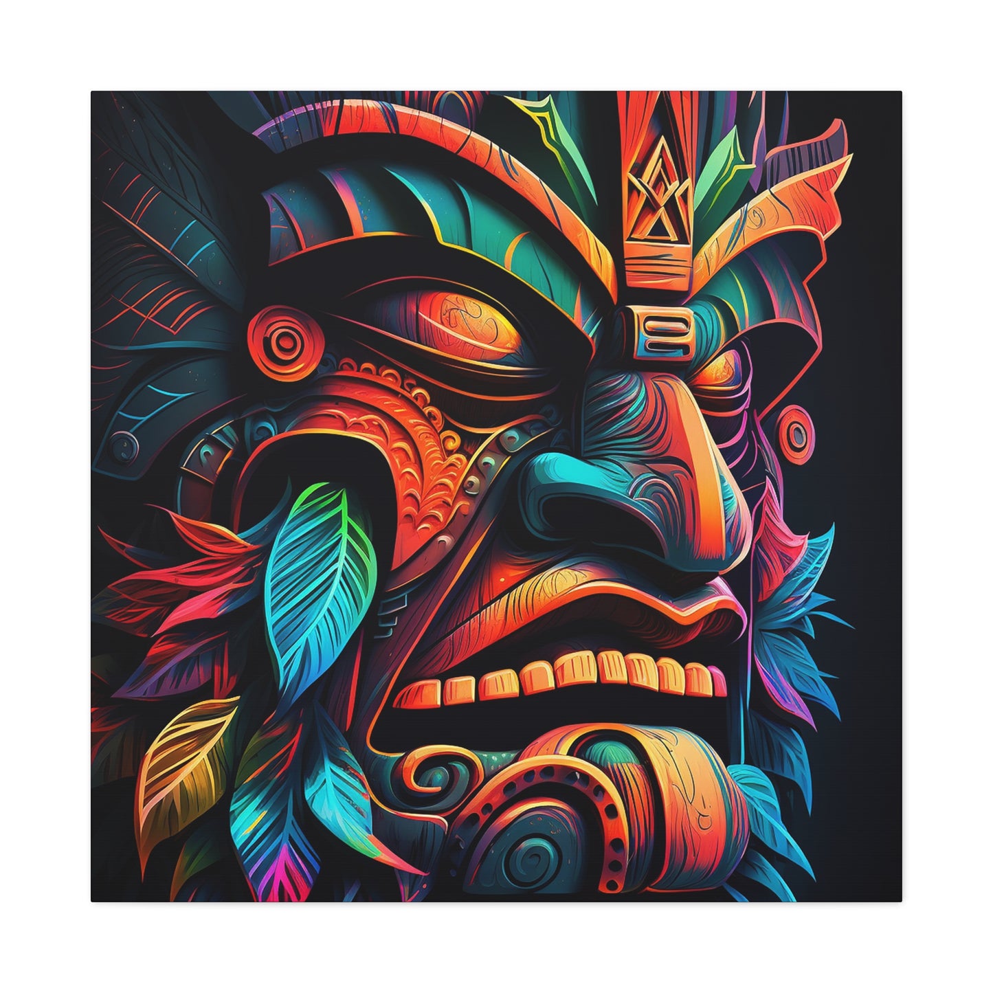 Stoic Tiki Canvas Gallery Wraps