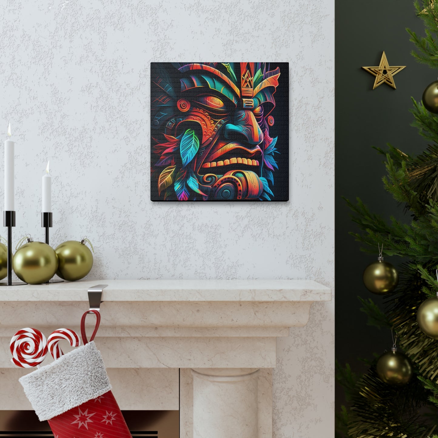 Stoic Tiki Canvas Gallery Wraps