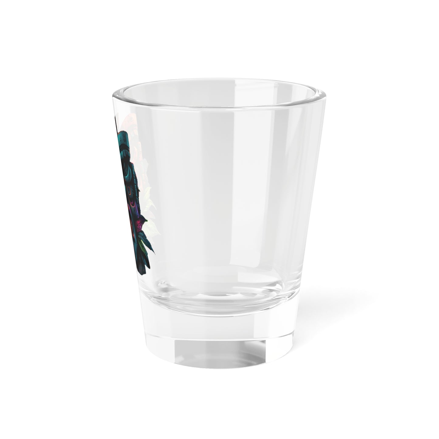 Two Face Tiki Shot Glass, 1.5oz