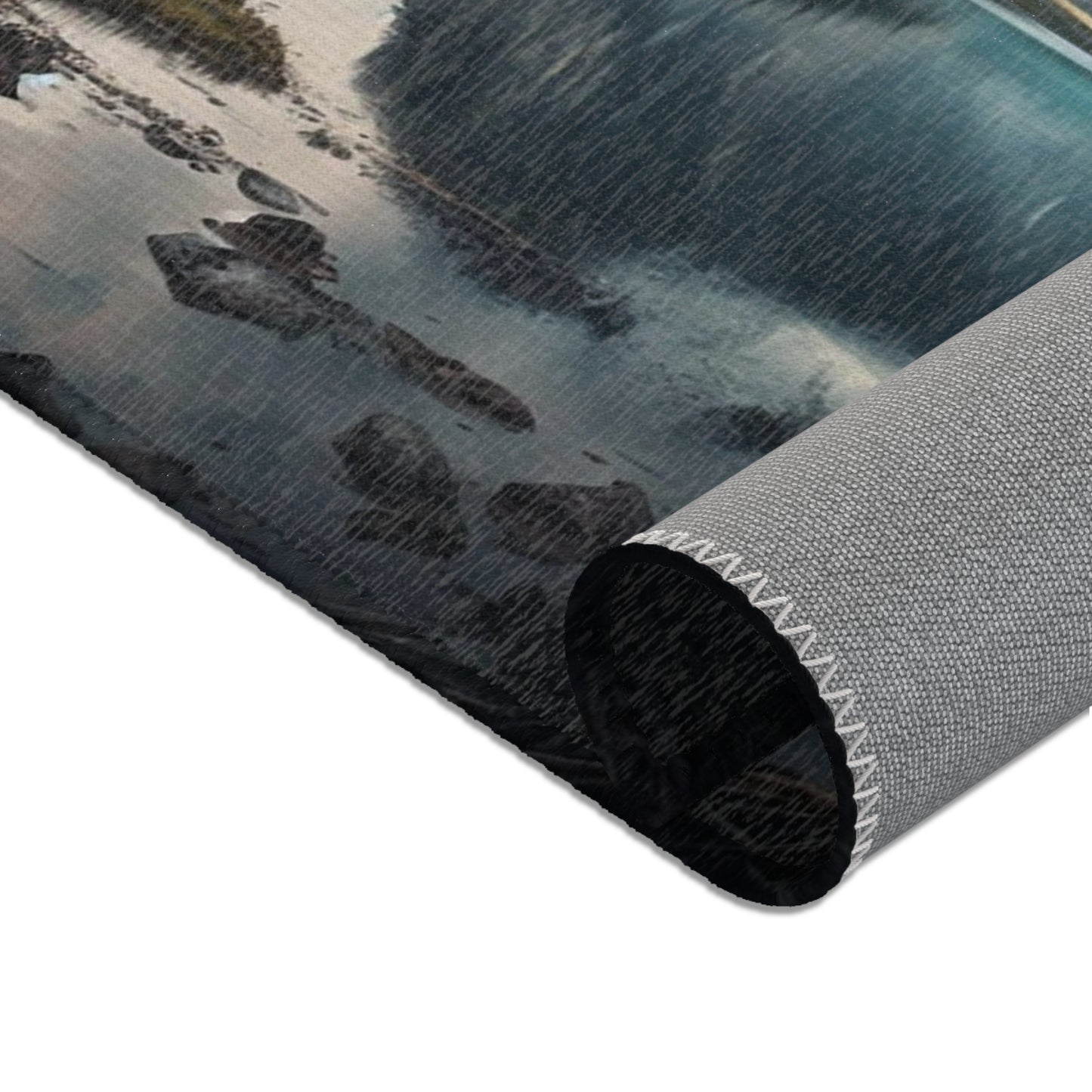 Cloud on the Mountain Area Rugs