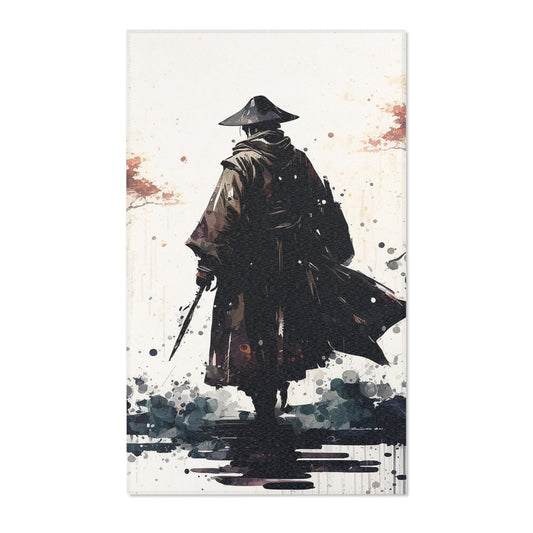 Forest Rain Samurai Area Rug