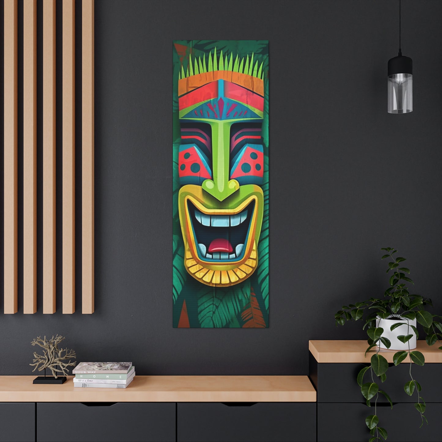 Tiki Totem #2 Canvas Gallery Wraps