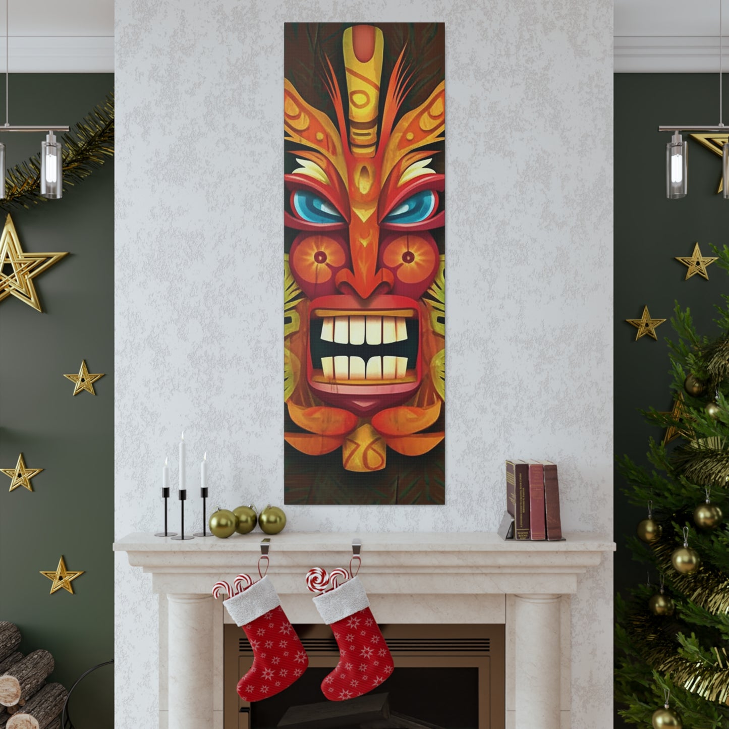 Tiki Totem #4 (NOOS Exclusive) Canvas Gallery Wraps