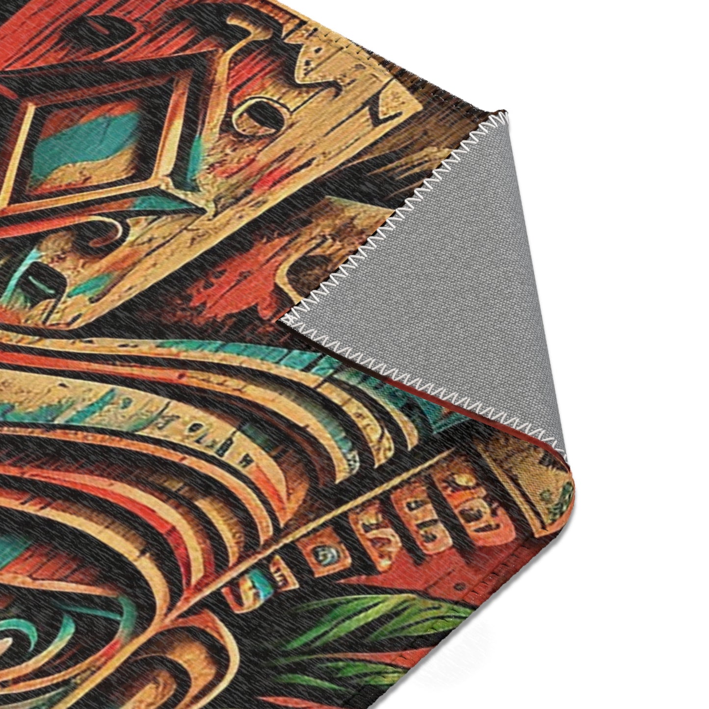 Angry Tiki Area Rugs