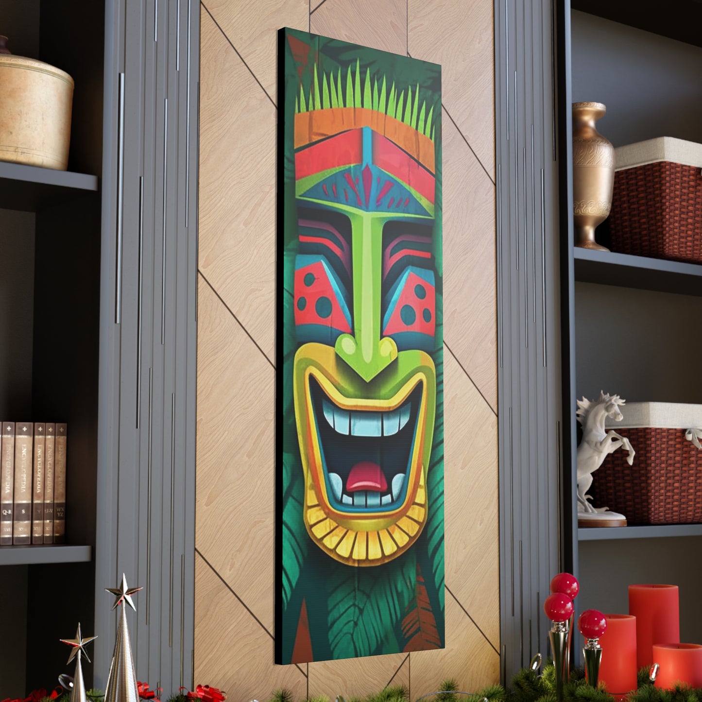Tiki Totem #2 Canvas Gallery Wraps