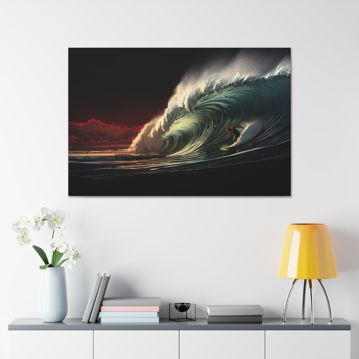 Last Pacific Tide Canvas Gallery Wraps