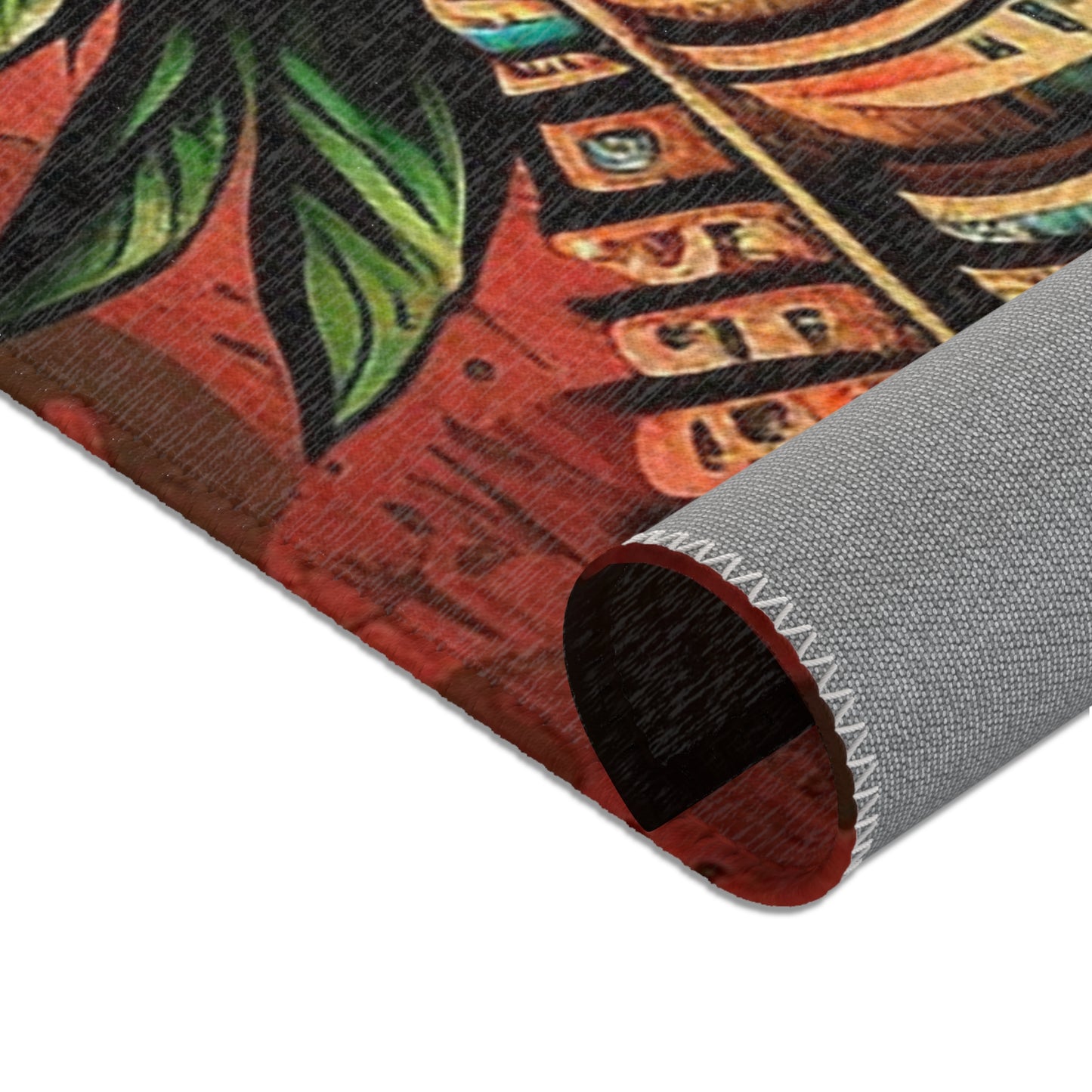 Angry Tiki Area Rugs