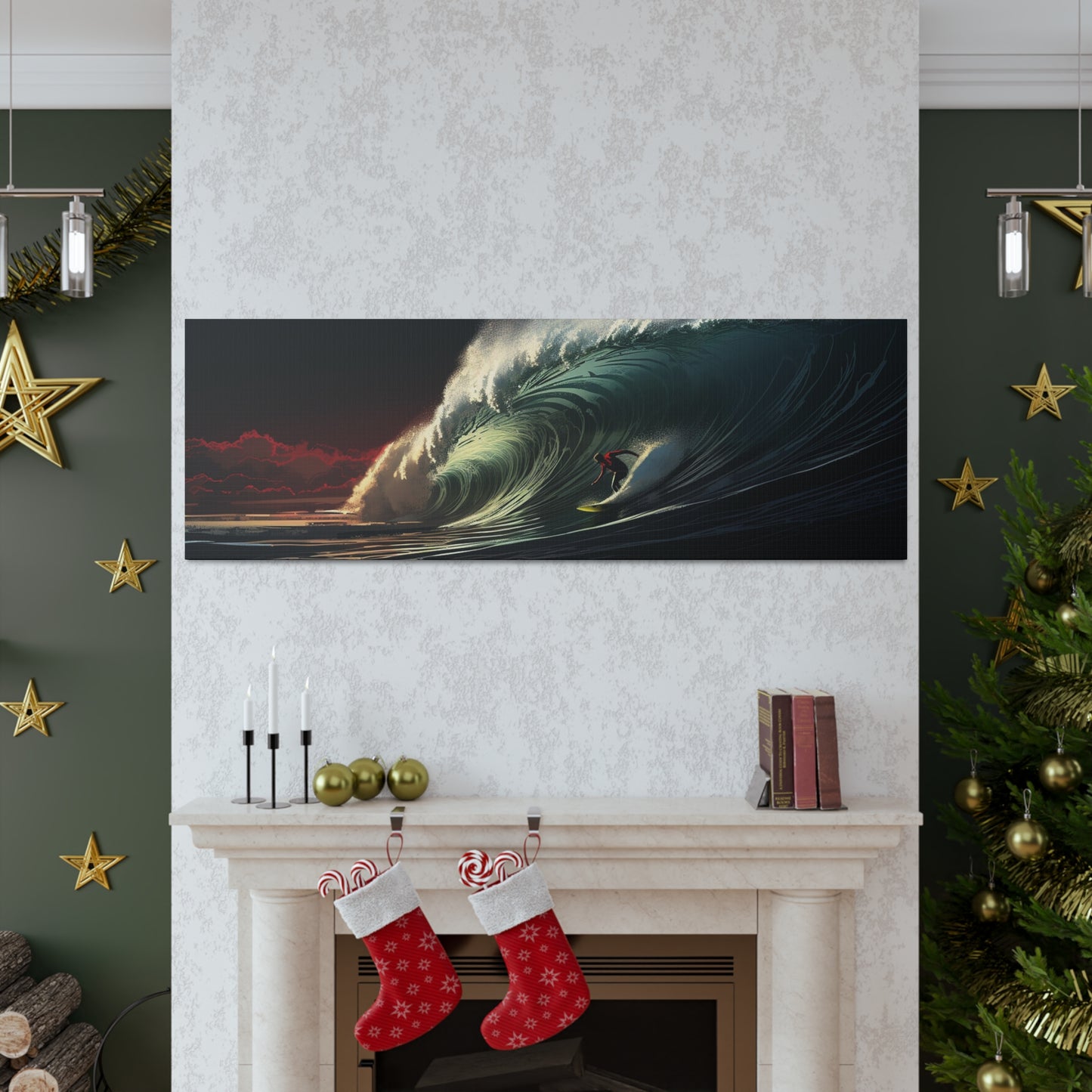 Last Pacific Tide Canvas Gallery Wraps