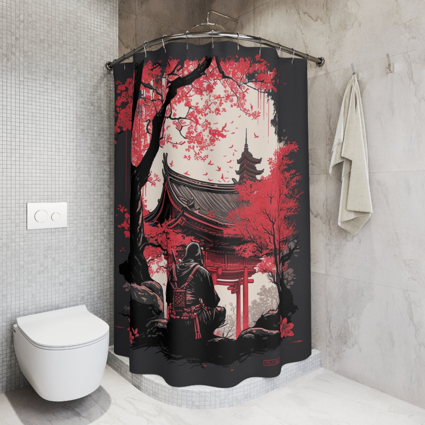 Meditation Shower Curtains