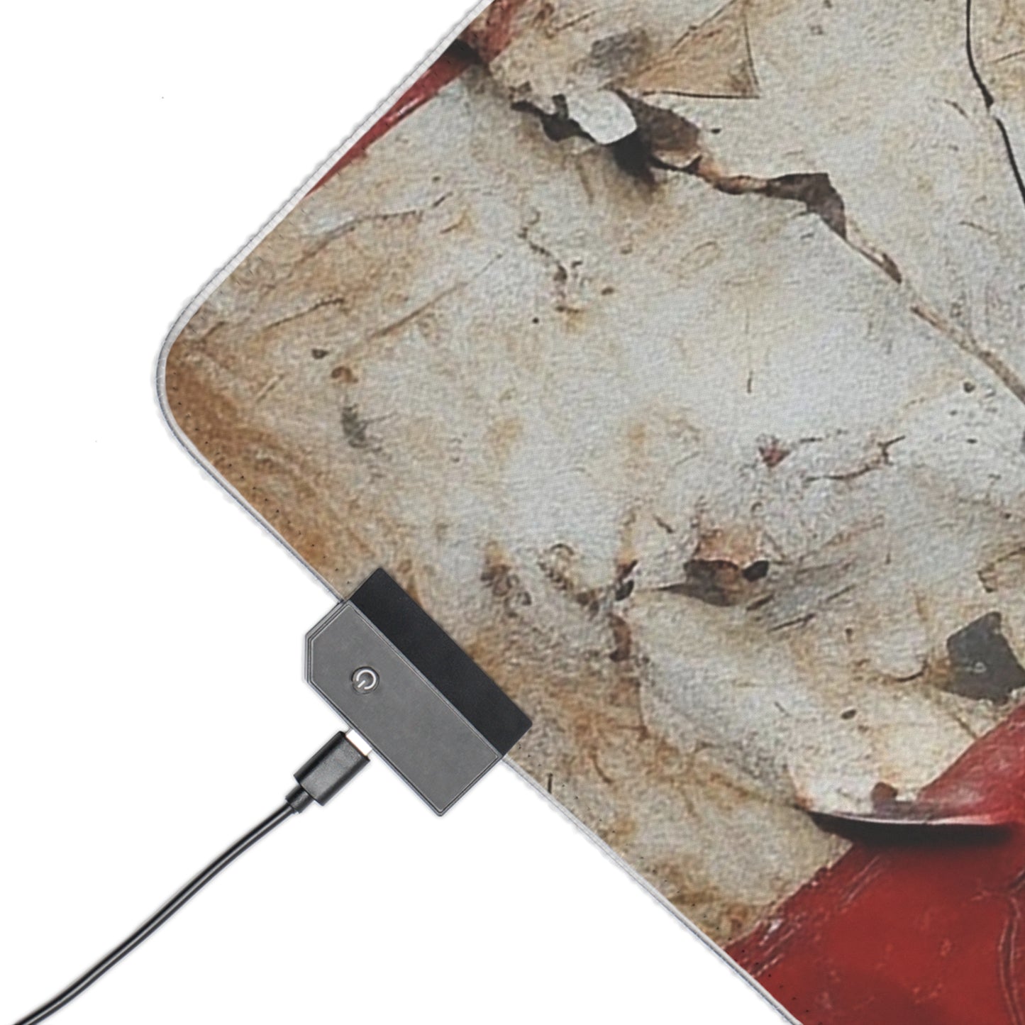 Templar Flag LED Gaming Mouse Pad