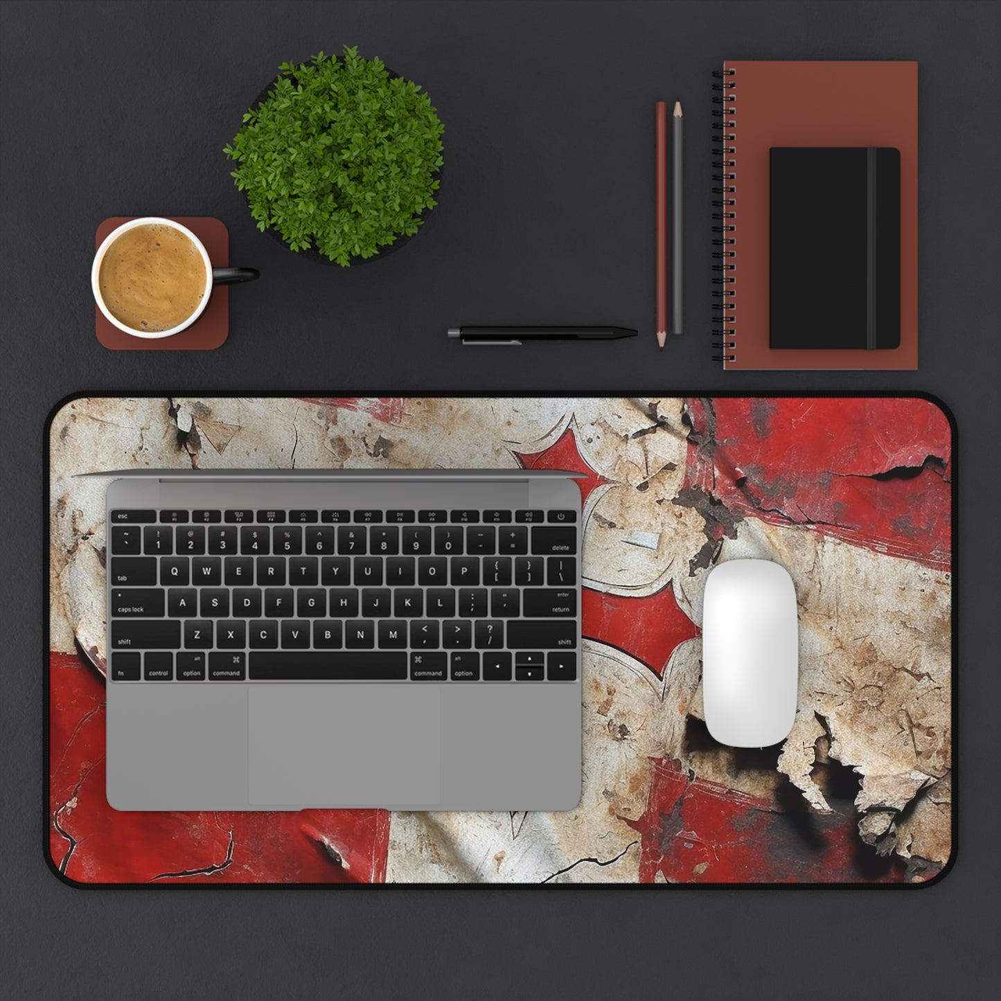 Templar Flag Desk Mat