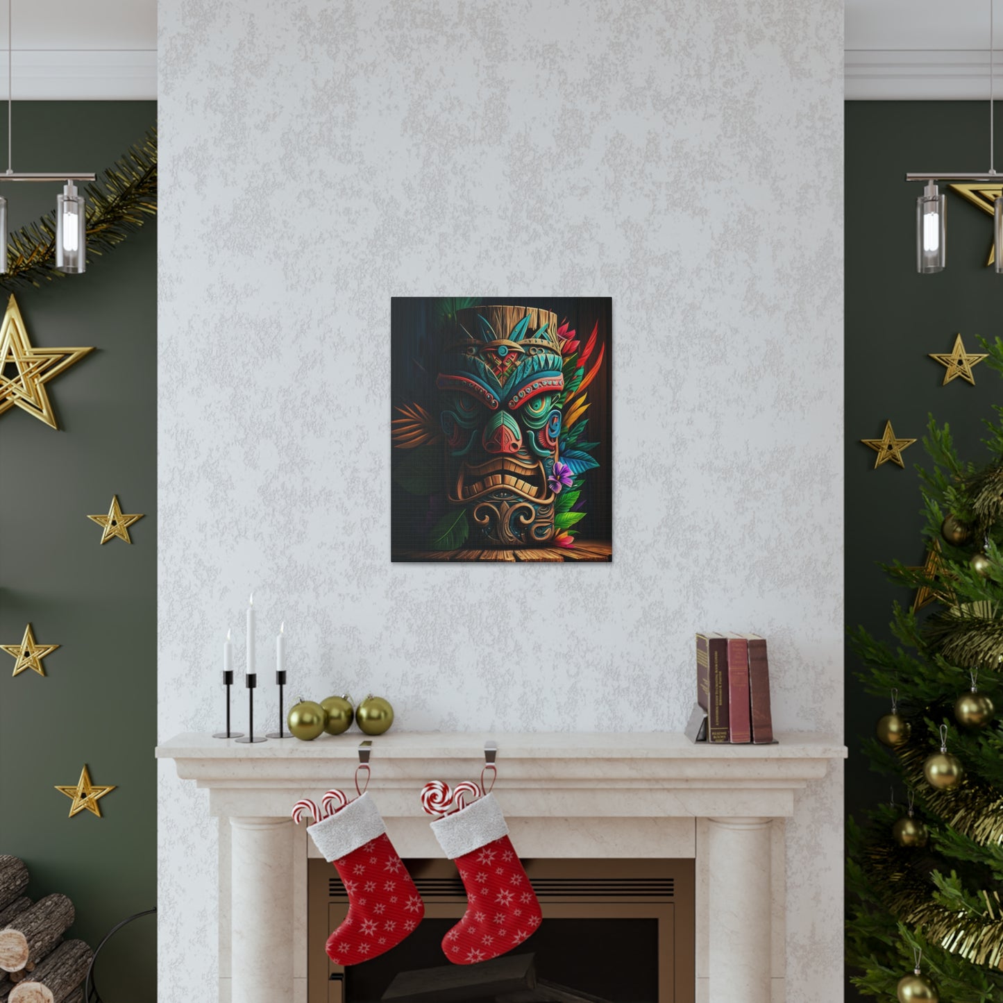 Tiki Idol Canvas Gallery Wraps