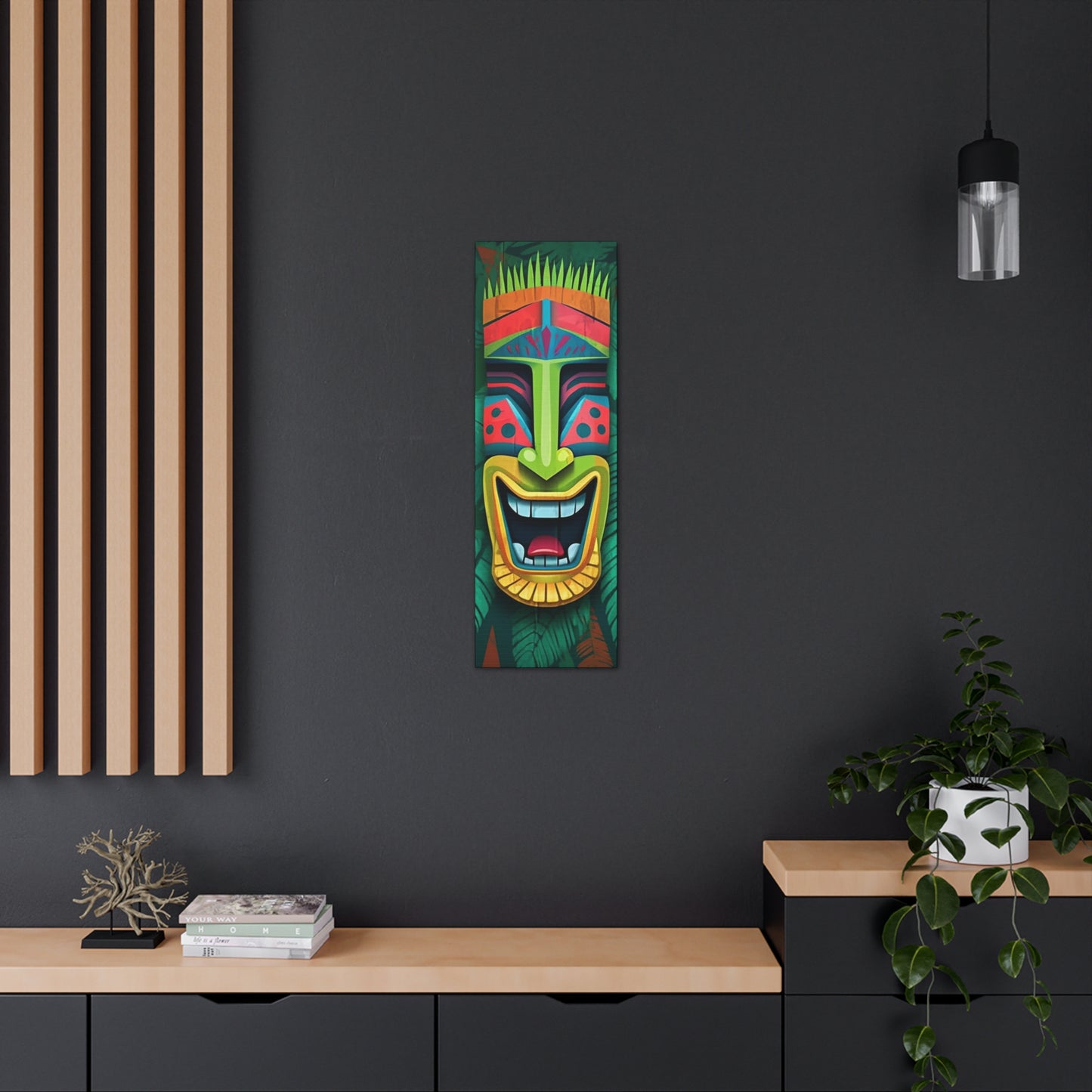 Tiki Totem #2 Canvas Gallery Wraps