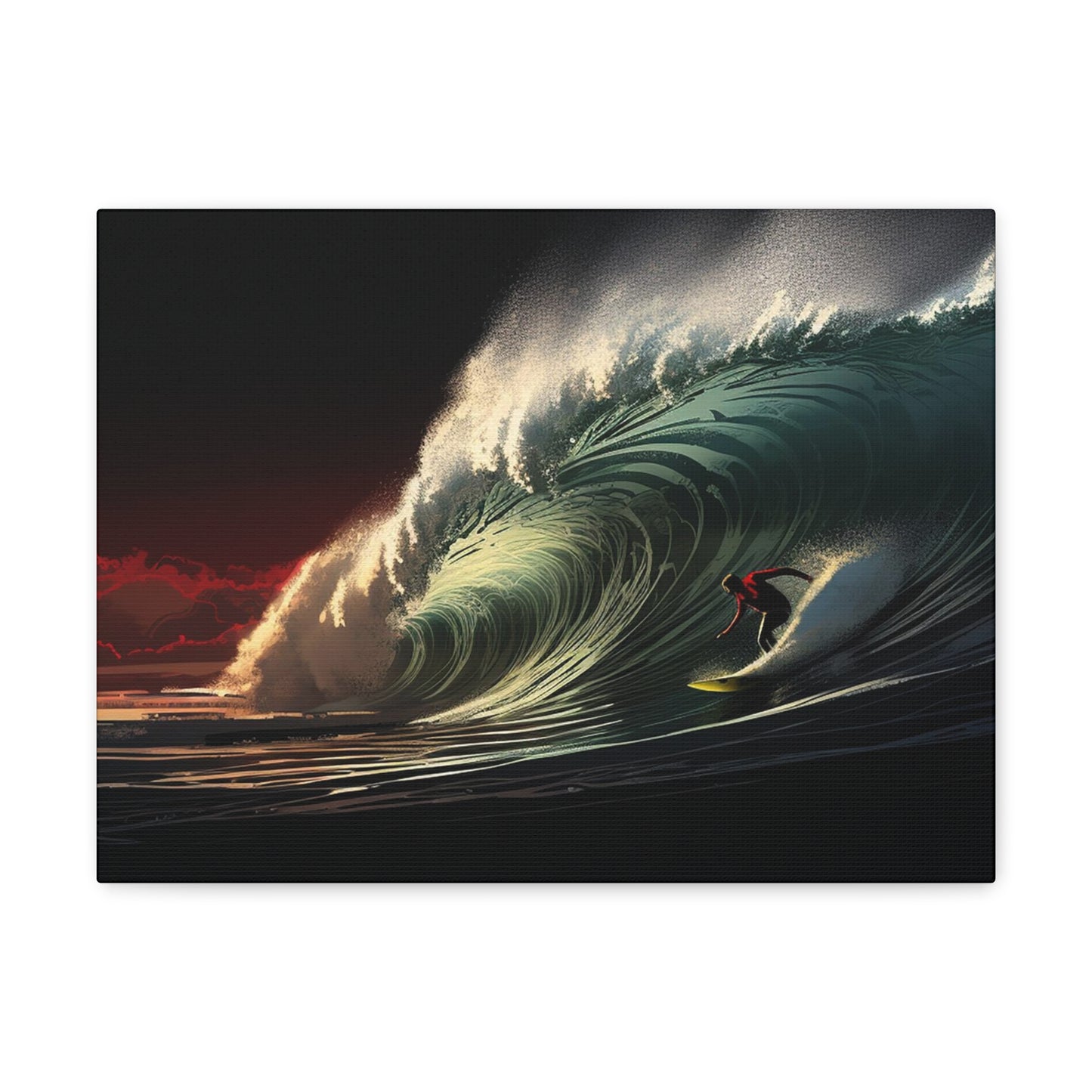 Last Pacific Tide Canvas Gallery Wraps