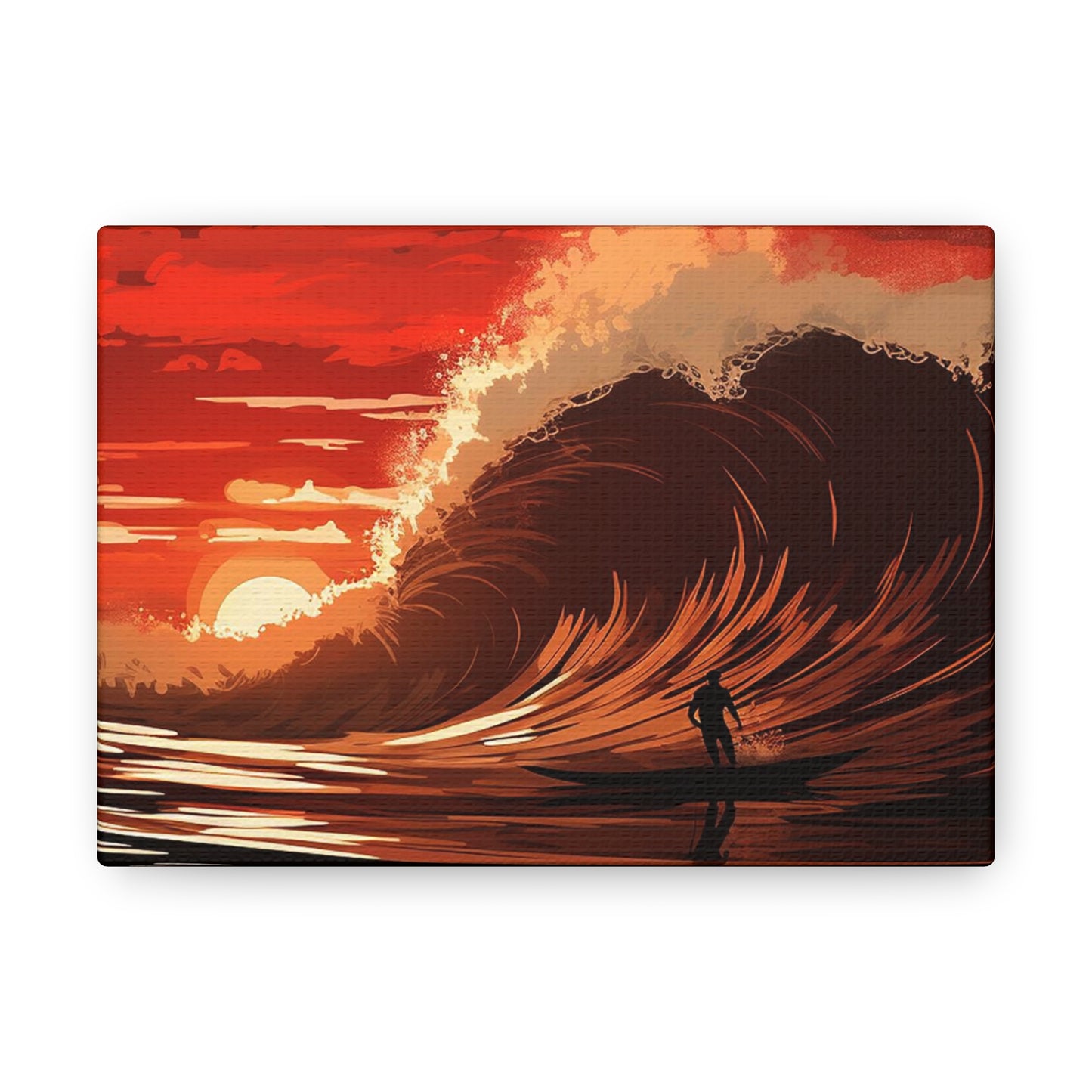 Polynesian Sunset Ride Canvas Gallery Wraps