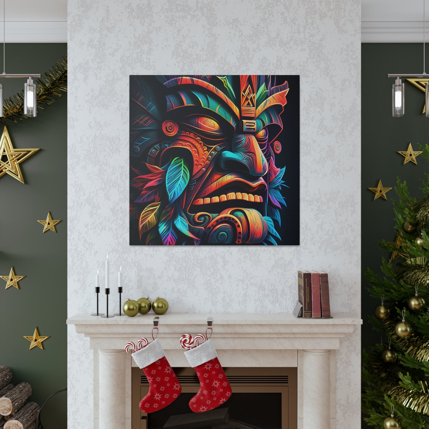 Stoic Tiki Canvas Gallery Wraps
