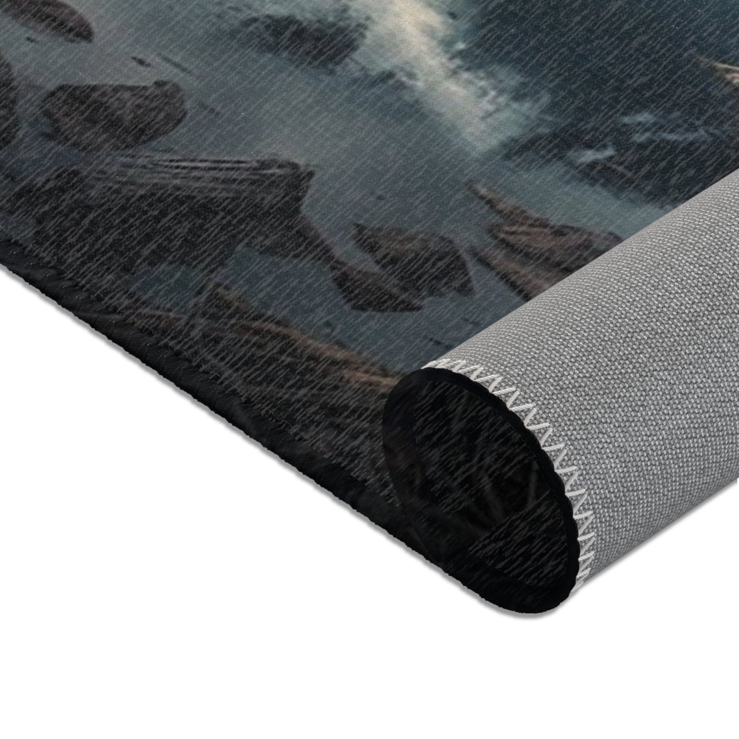 Cloud on the Mountain Area Rugs