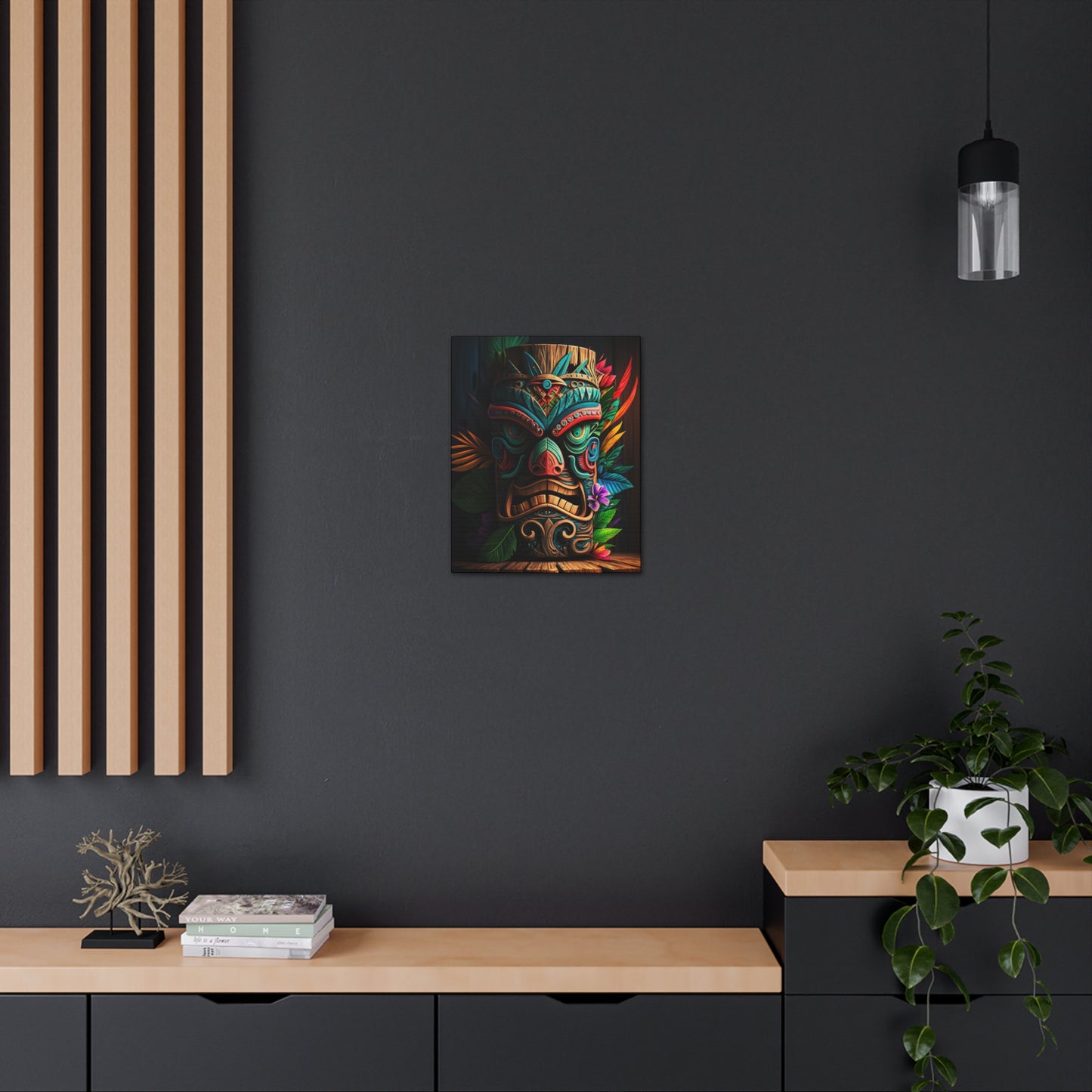 Tiki Idol Canvas Gallery Wraps