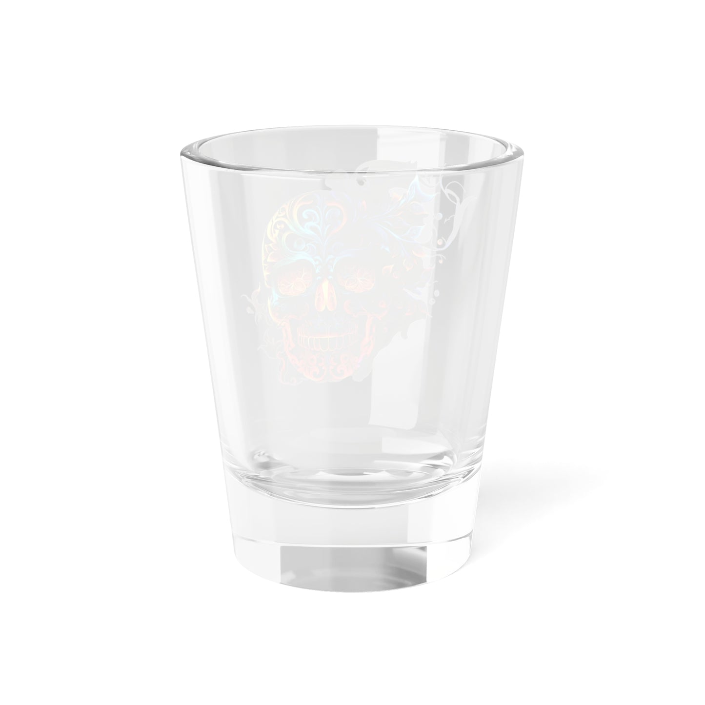 Eternal Flame Sugar Skull Shot Glass, 1.5oz