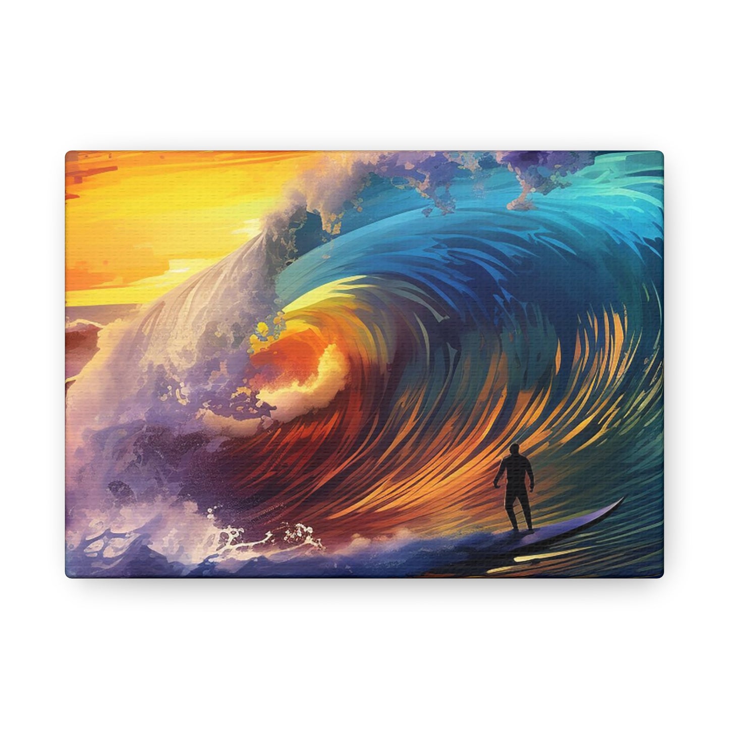 Polynesian Wave Canvas Gallery Wraps