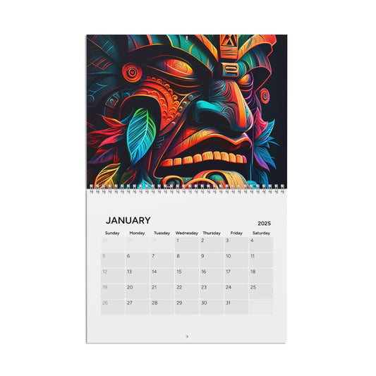 Tiki Calendar (2025)