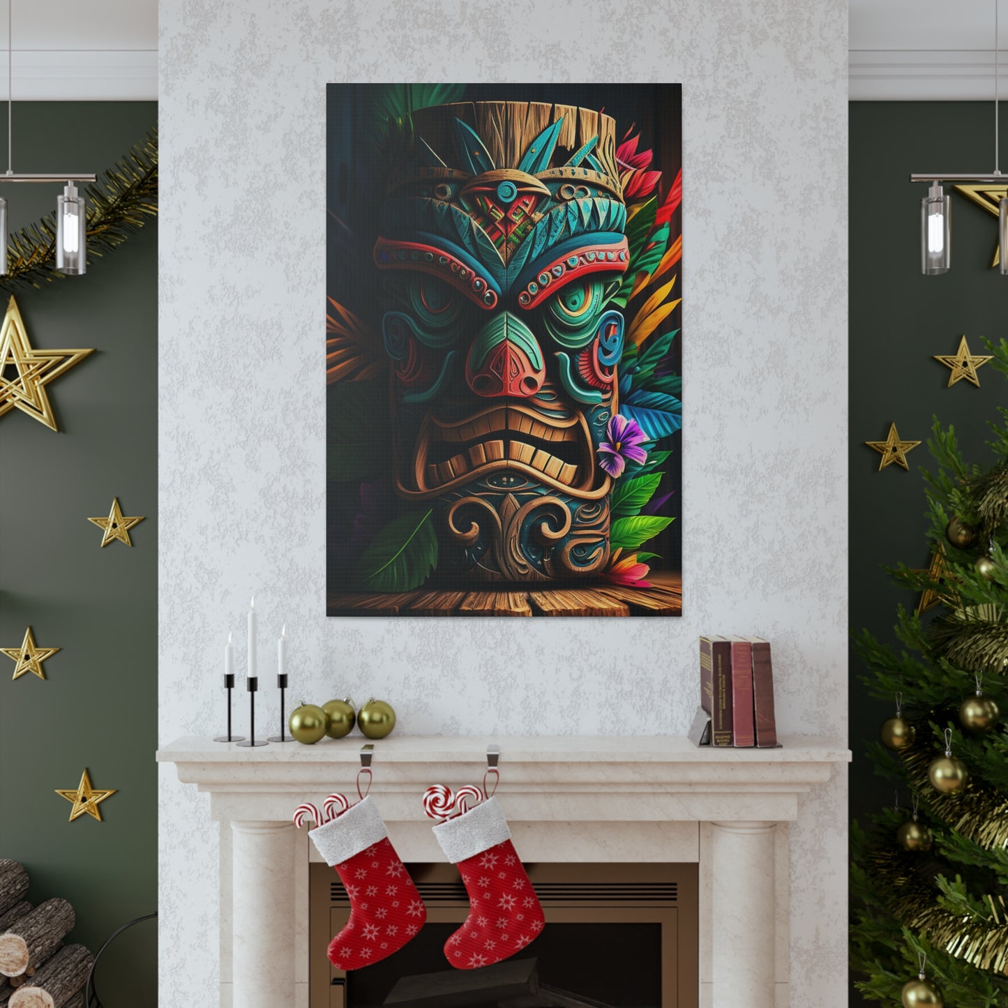 Tiki Idol Canvas Gallery Wraps