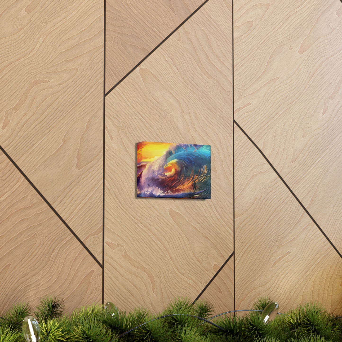Polynesian Wave Canvas Gallery Wraps