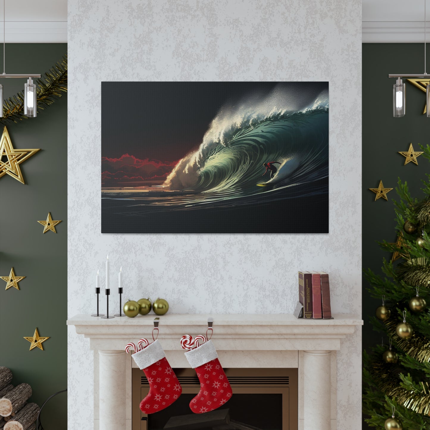 Last Pacific Tide Canvas Gallery Wraps