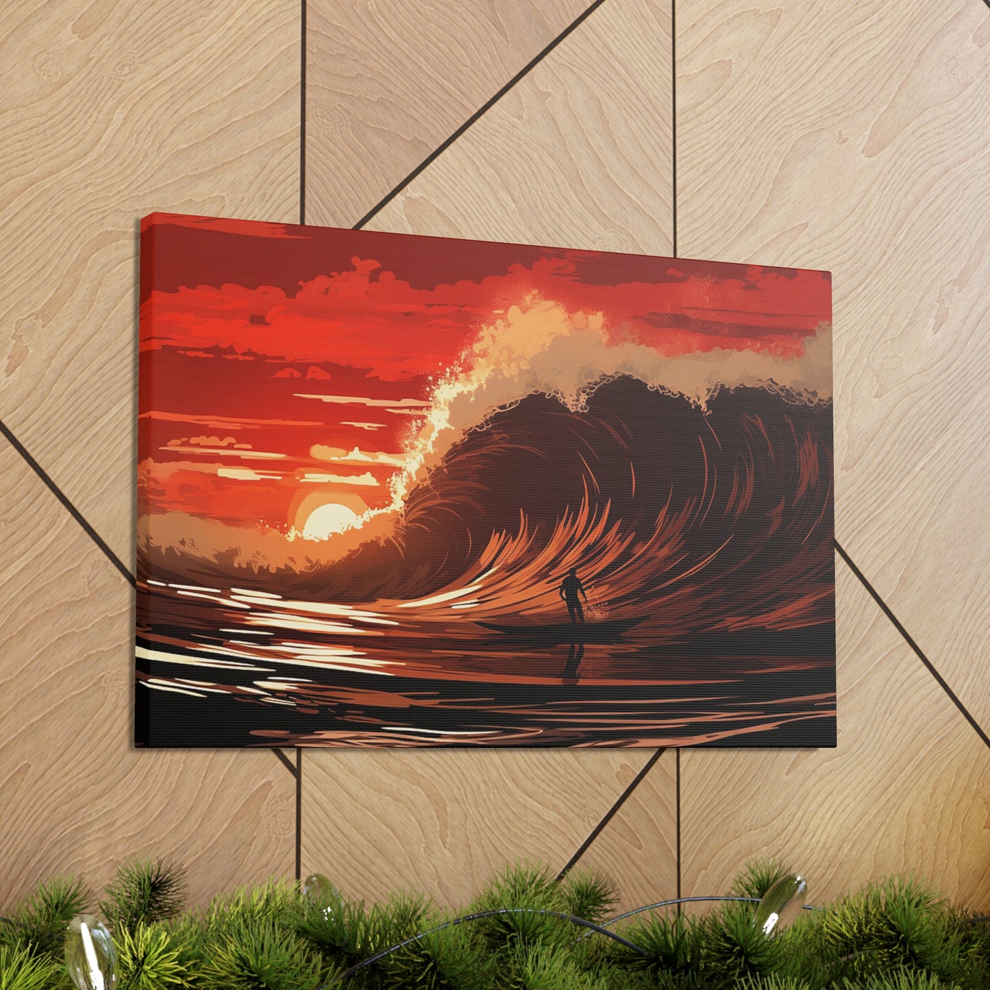 Polynesian Sunset Ride Canvas Gallery Wraps