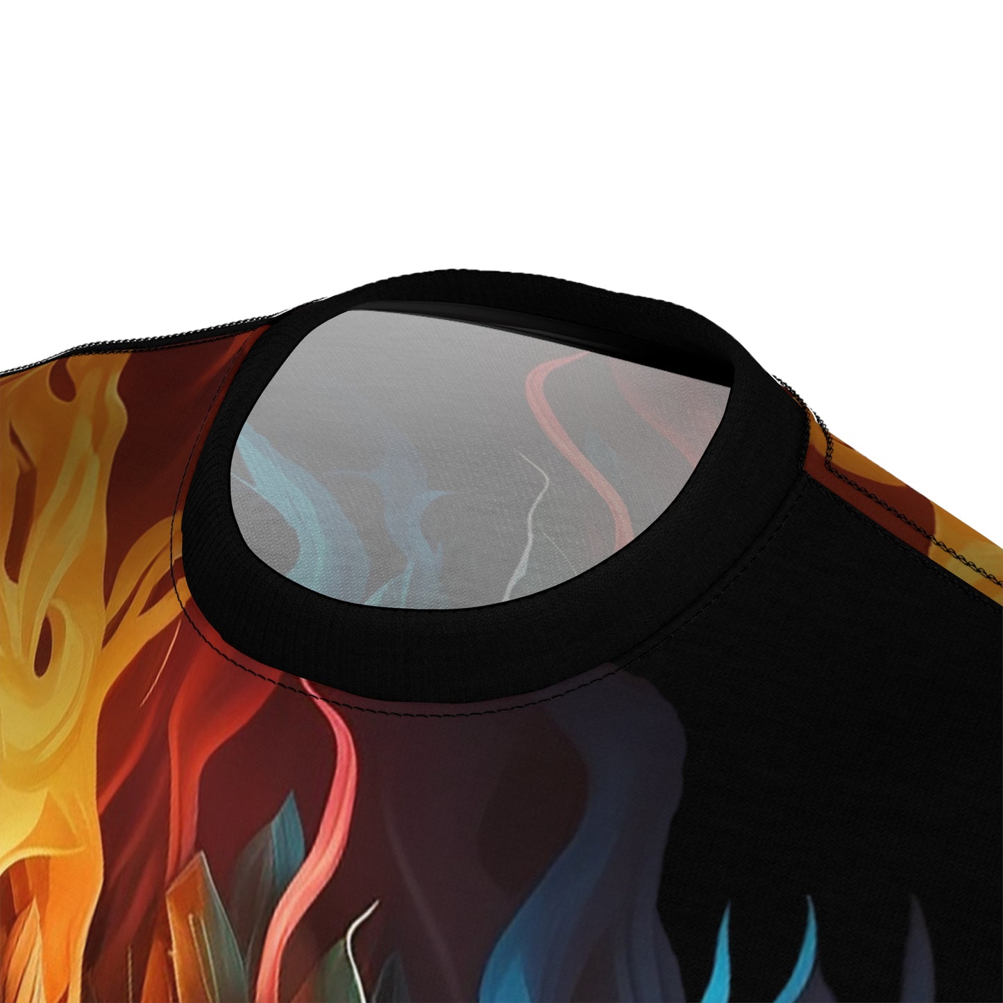 Smoke & Flame Tiki Unisex Tee