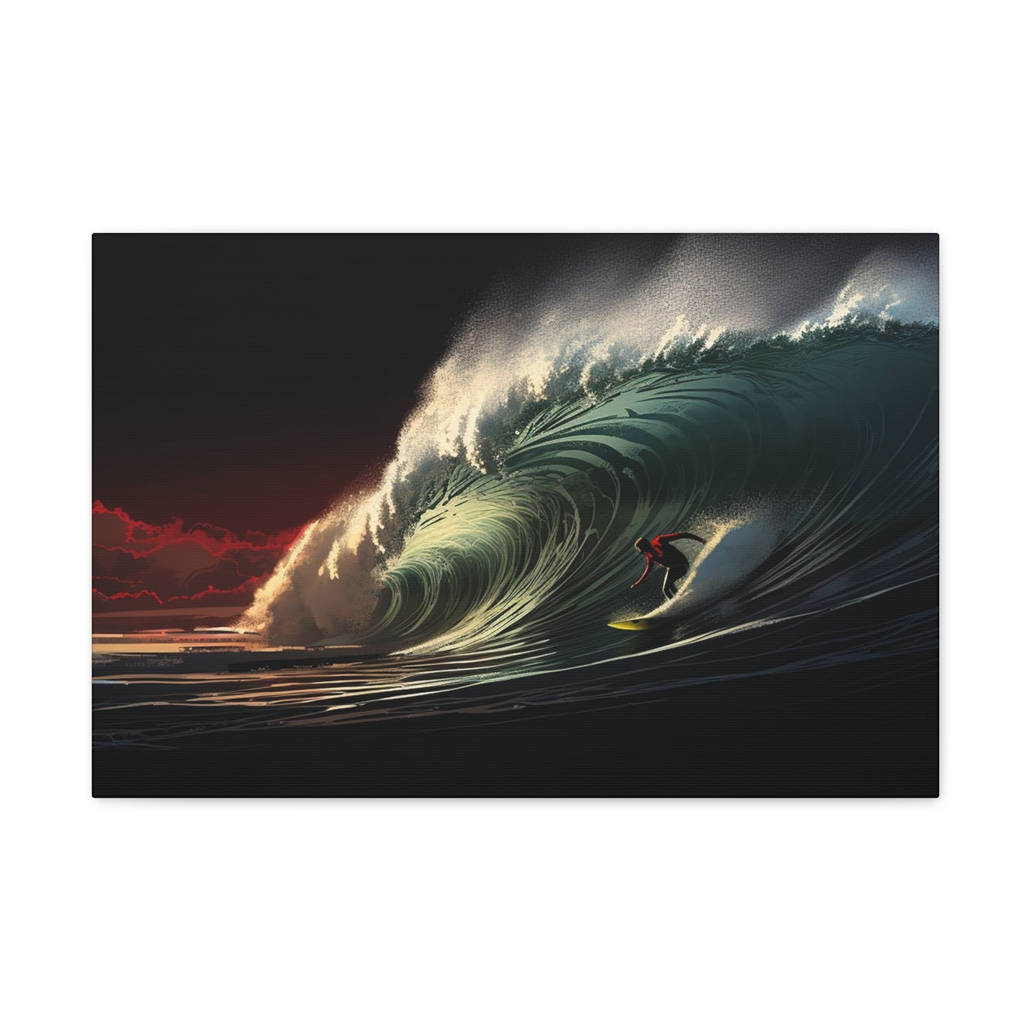Last Pacific Tide Canvas Gallery Wraps