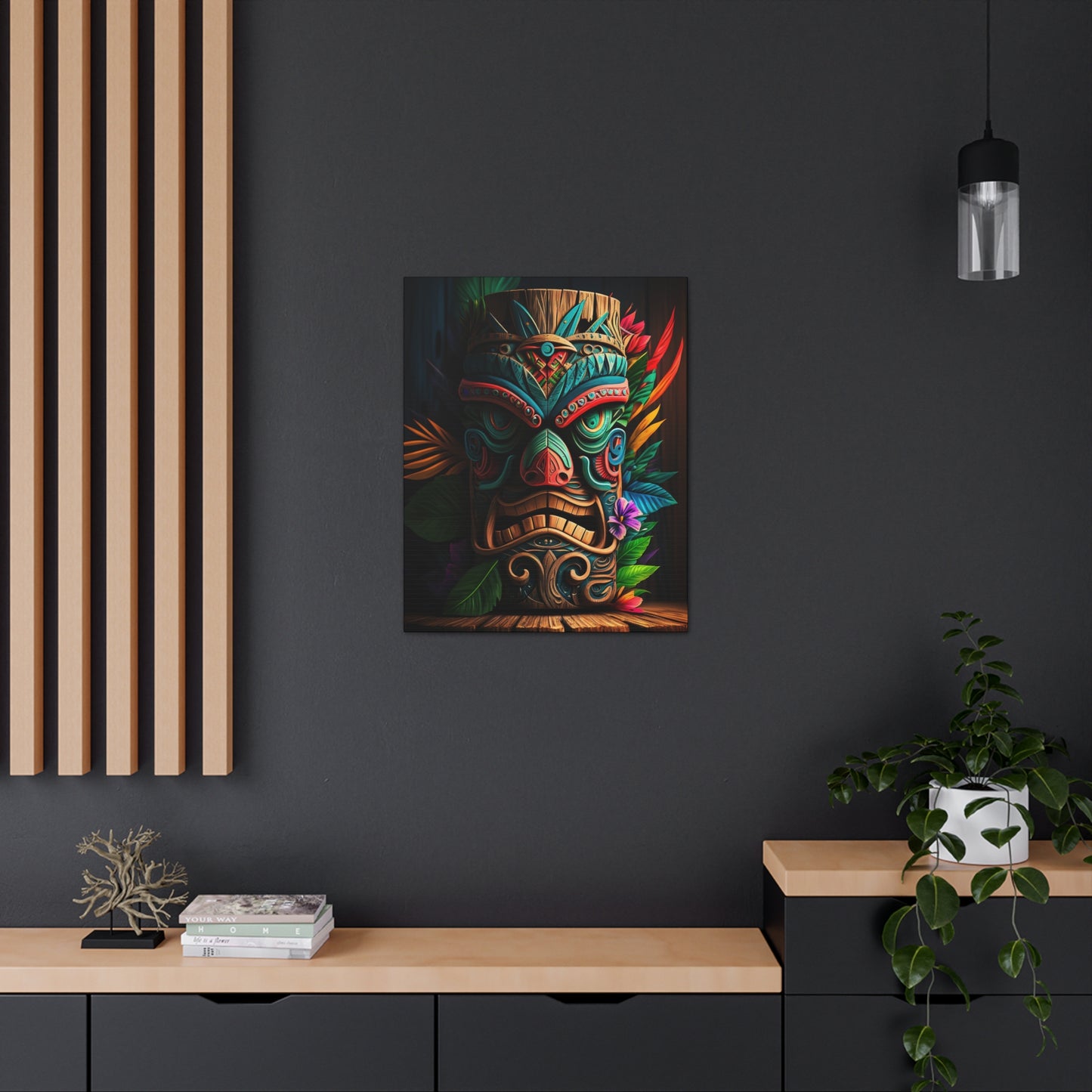 Tiki Idol Canvas Gallery Wraps