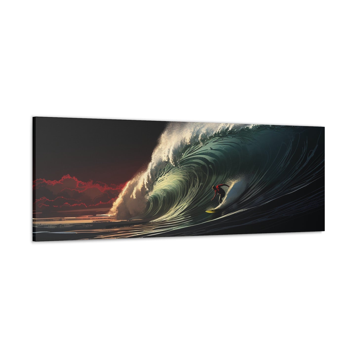 Last Pacific Tide Canvas Gallery Wraps