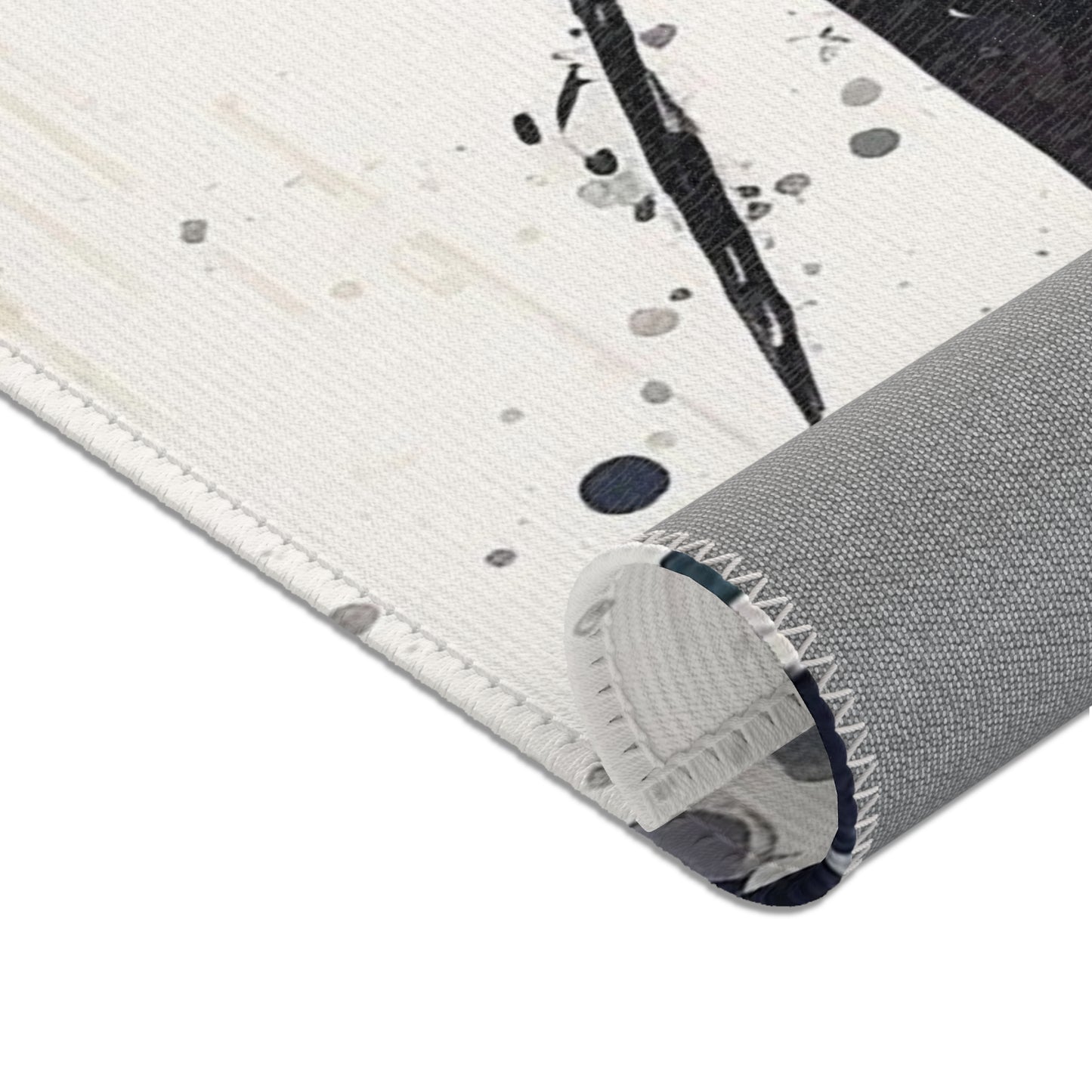 Forest Rain Samurai Area Rug