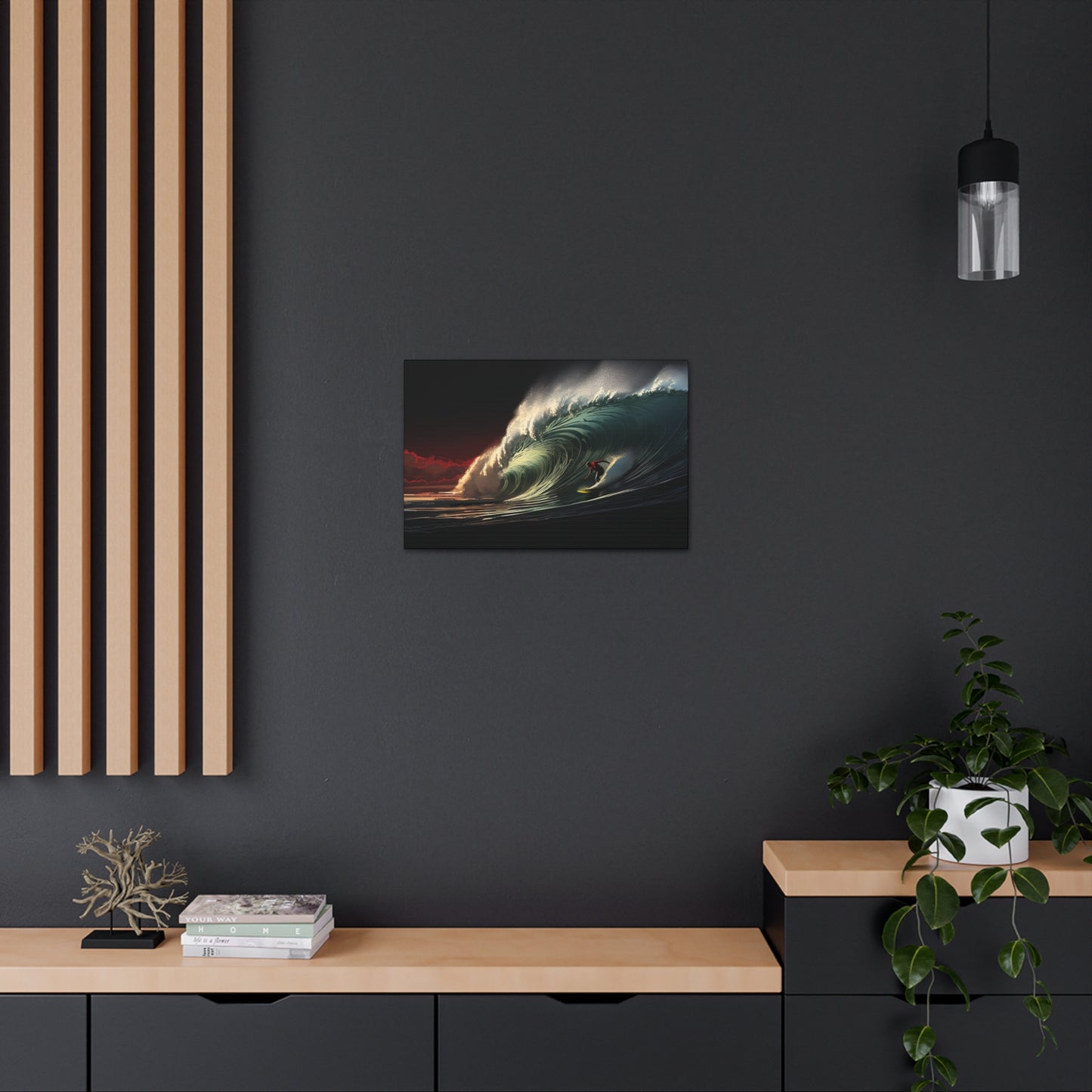 Last Pacific Tide Canvas Gallery Wraps