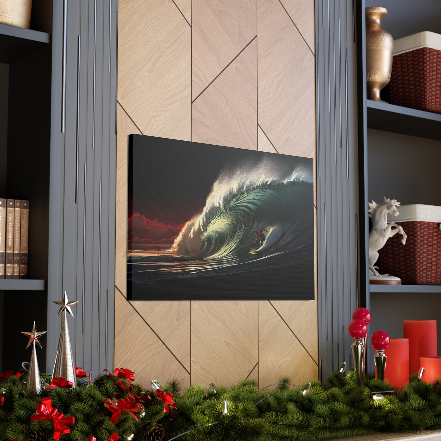 Last Pacific Tide Canvas Gallery Wraps