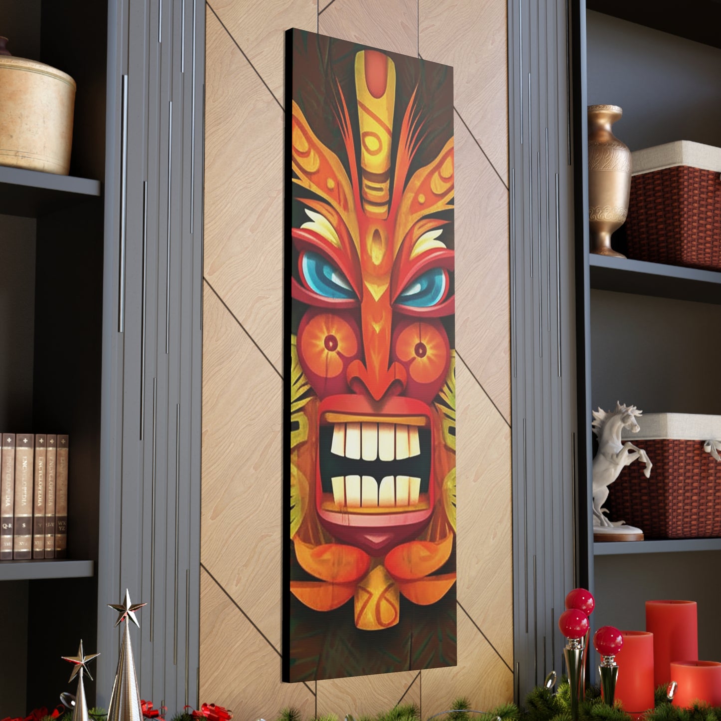 Tiki Totem #4 (NOOS Exclusive) Canvas Gallery Wraps