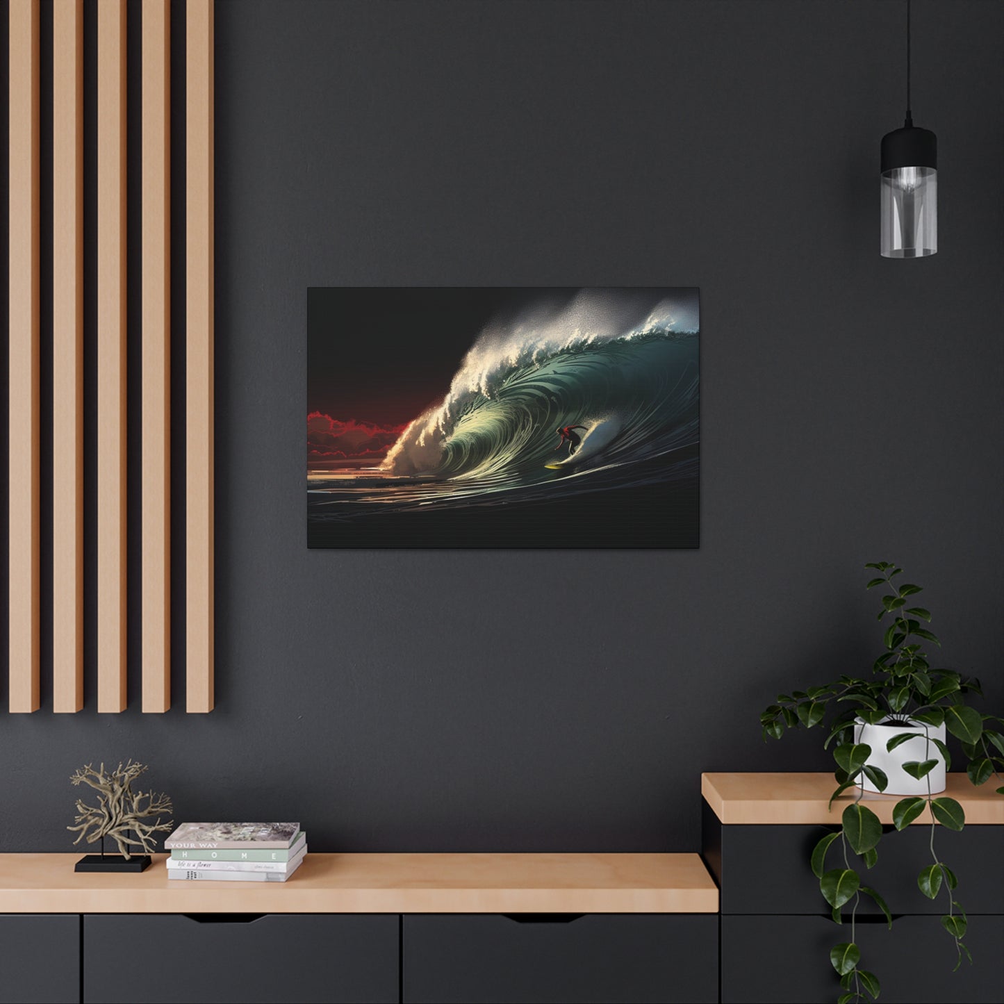 Last Pacific Tide Canvas Gallery Wraps
