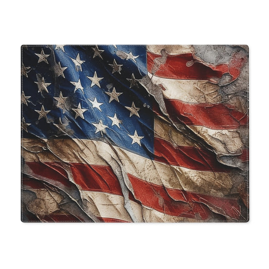 Distressed American Flag Placemat, 1pc