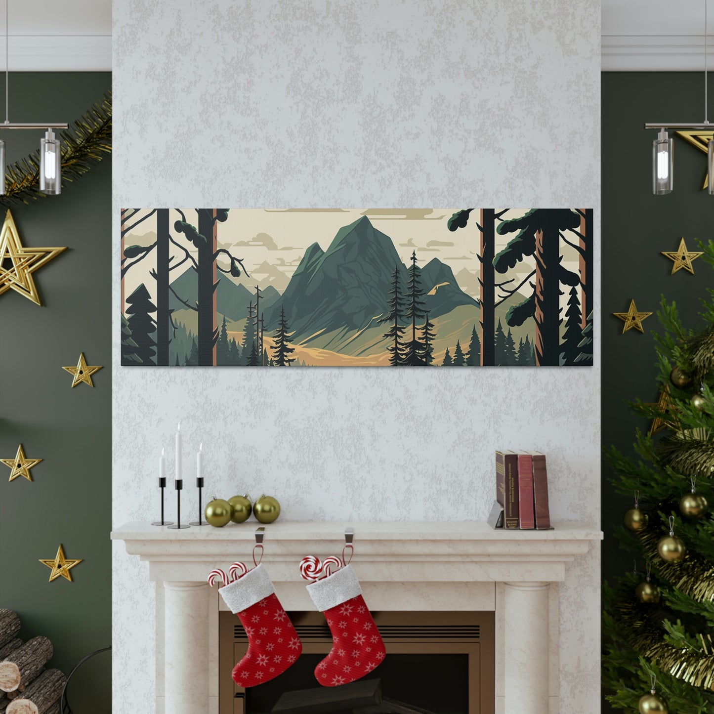 Mountain Valley Canvas Gallery Wraps