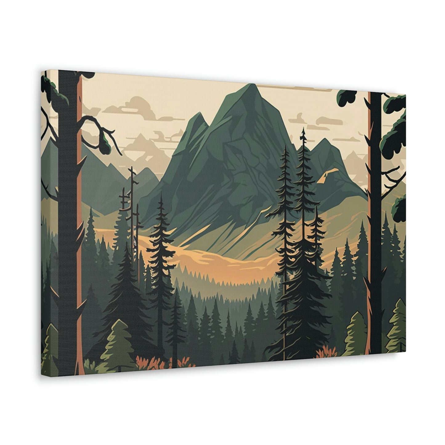 Mountain Valley Canvas Gallery Wraps