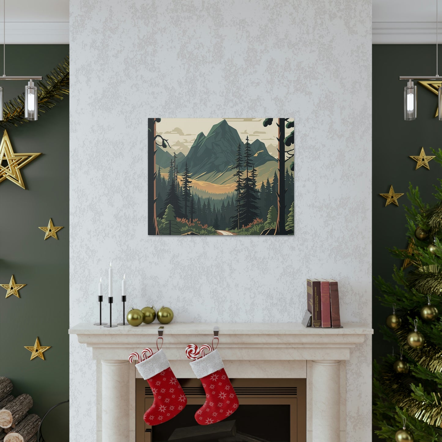 Mountain Valley Canvas Gallery Wraps