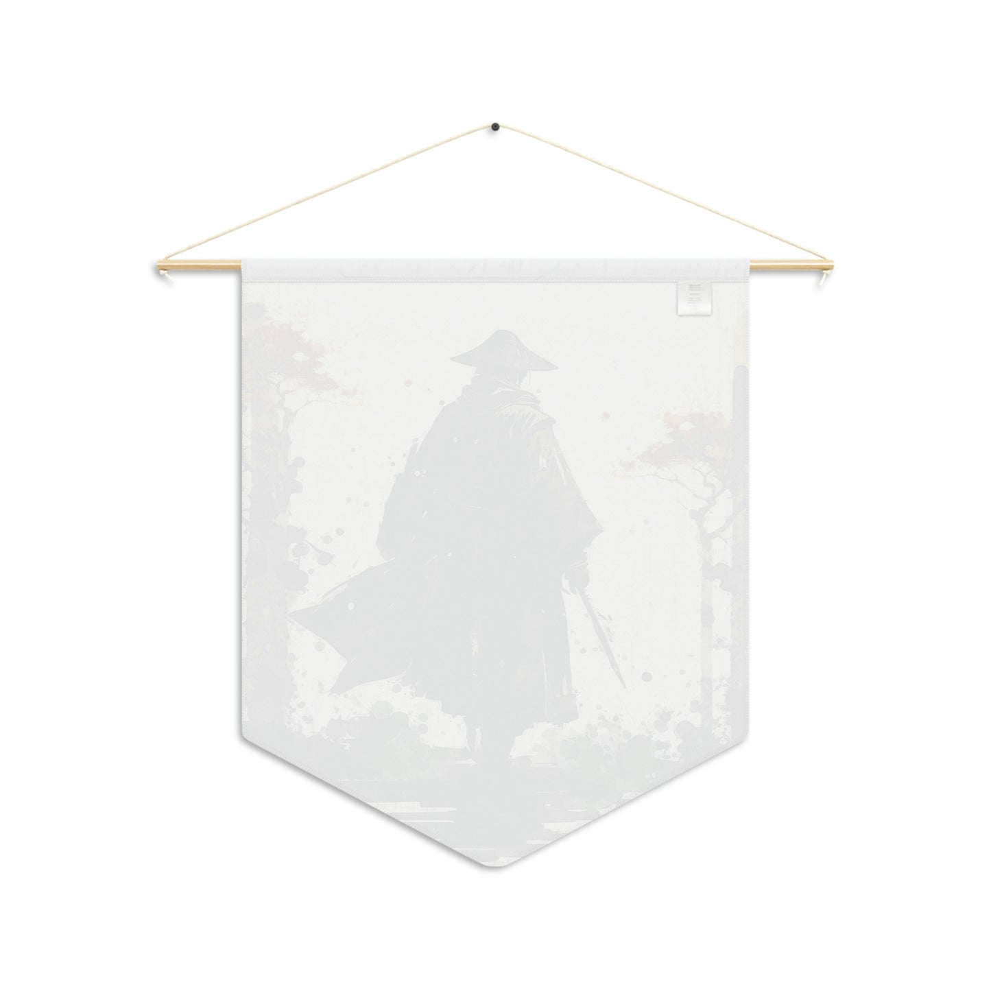 Forest Rain Watercolor Pennant