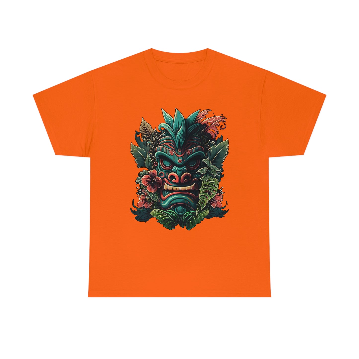 Green Tiki Unisex Heavy Cotton Tee