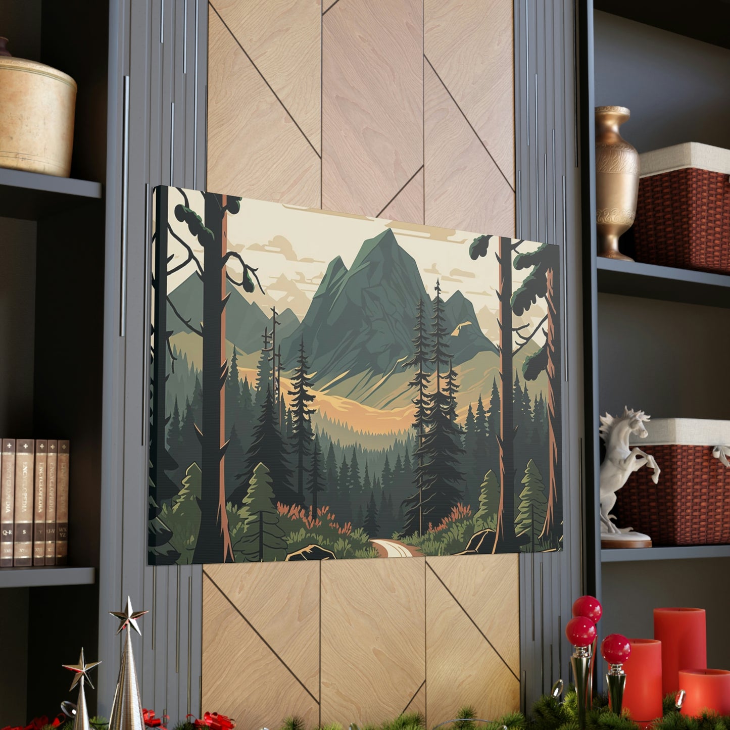 Mountain Valley Canvas Gallery Wraps