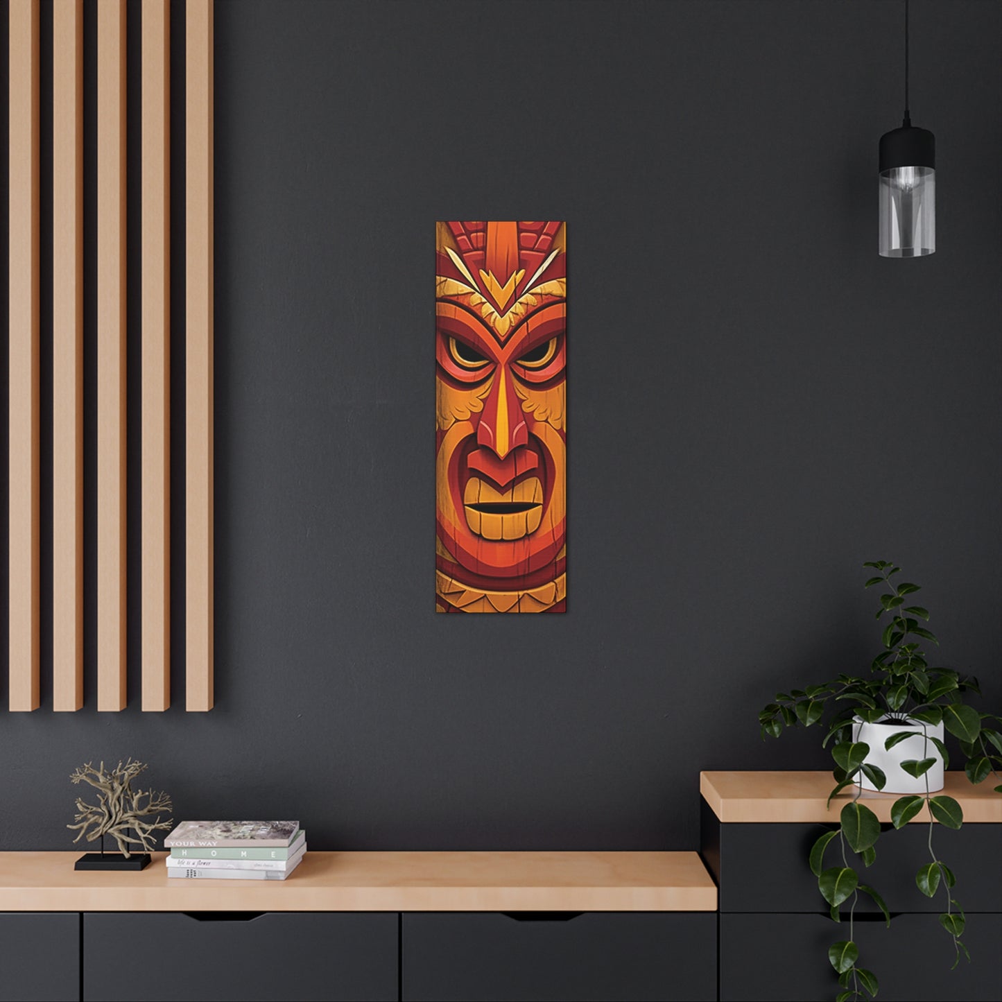 Tiki Totem #1 Canvas Gallery Wraps