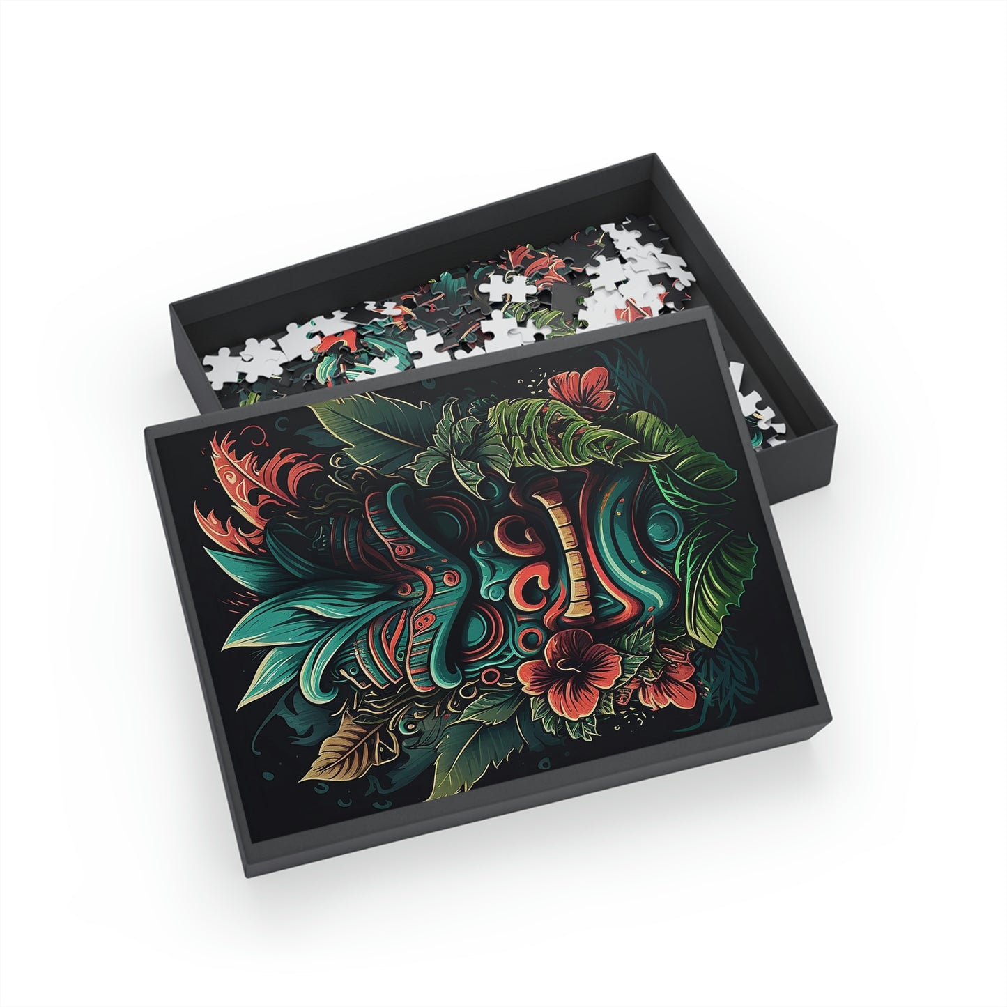 Green Tiki Puzzle (96, 252, 500, 1000-Piece)