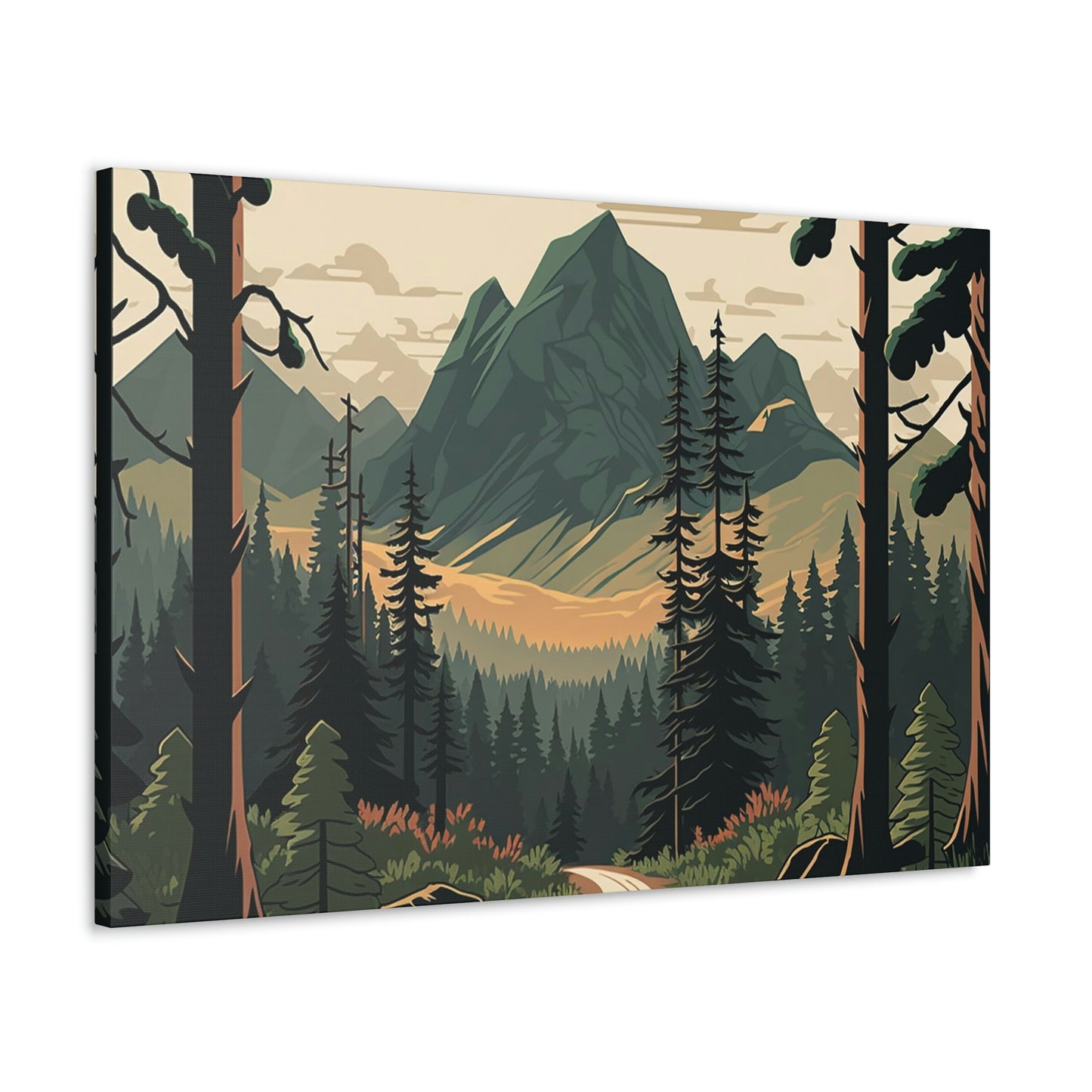 Mountain Valley Canvas Gallery Wraps