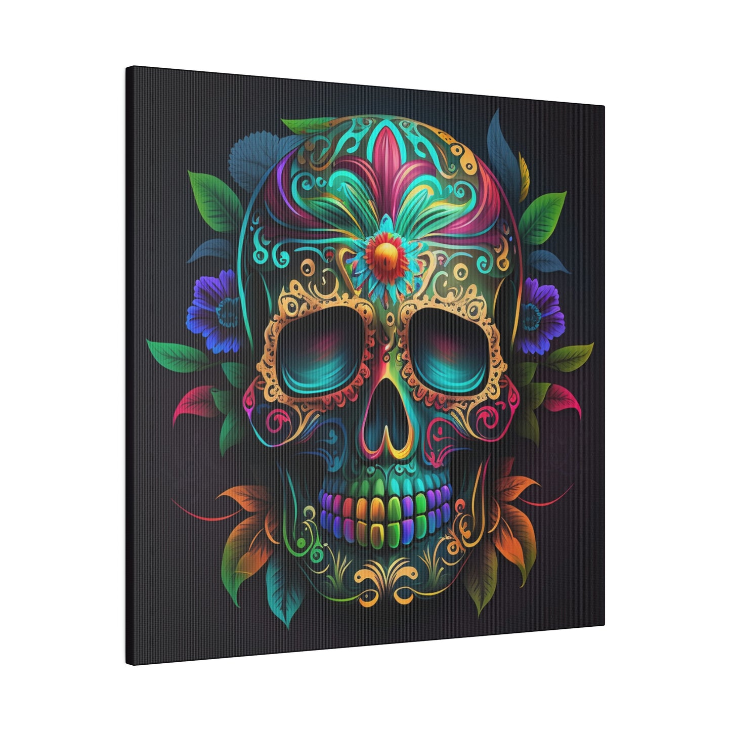 Flowered Sugar Skull