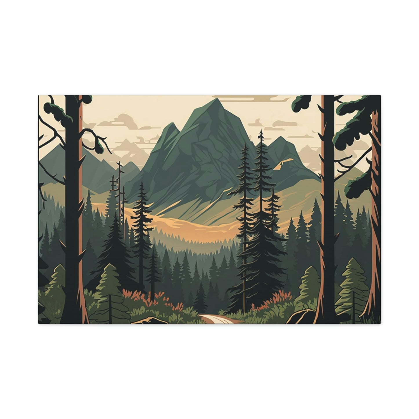 Mountain Valley Canvas Gallery Wraps